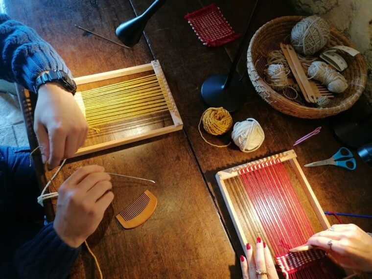 Matera: Weaving in a Typical Sassi Studio - A Creative Journey: Colors and Designs