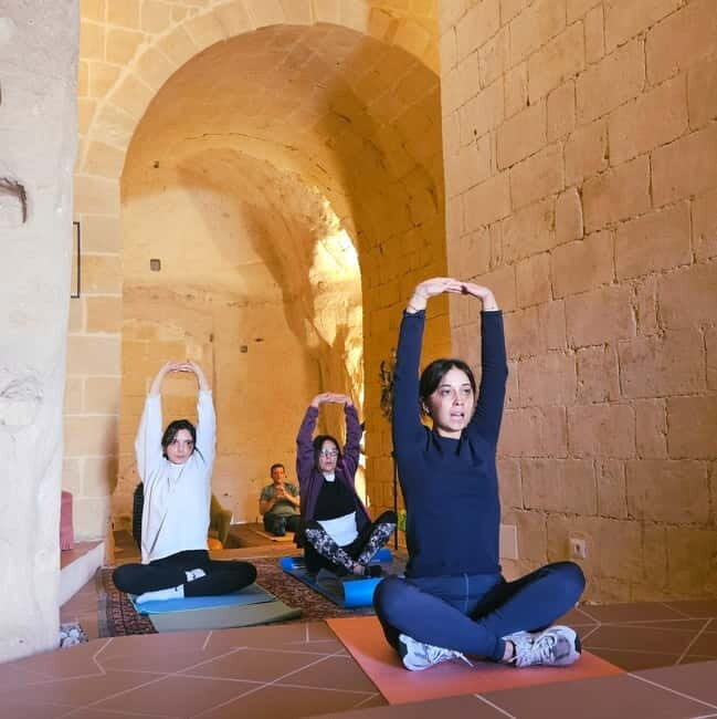 Matera: Yoga session in a Sassi cave with Breakfast - Frequently Asked Questions