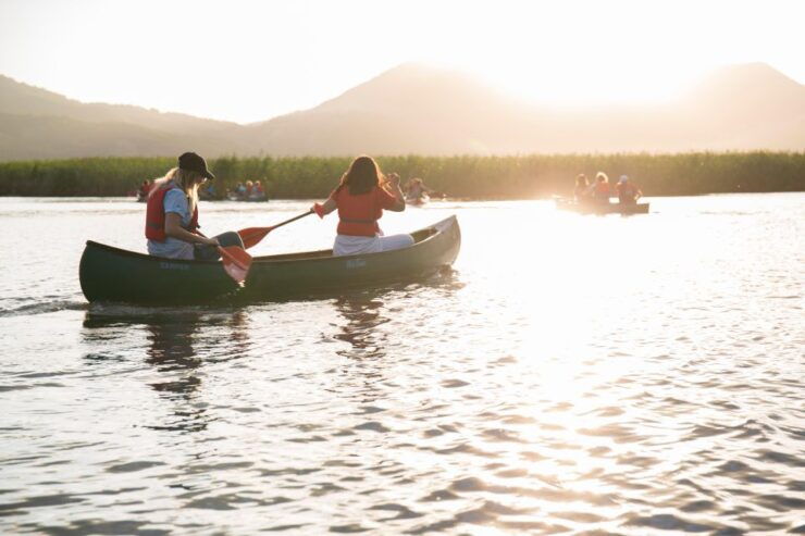 Matese Regional Park: Canoe Excursion With Sunset Aperitif - Highlights