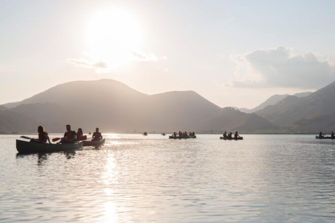 Matese Regional Park: Canoe Excursion With Sunset Aperitif - Includes
