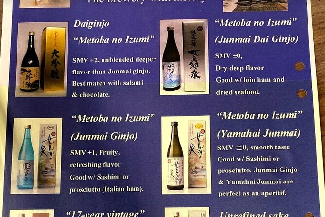 Matsumoto Sake Tasting Walking Tour in Nagano - The Sum Up
