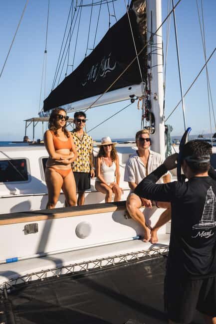 Maui: Luxury Catamaran Turtles & Tacos Snorkel - The Sum Up