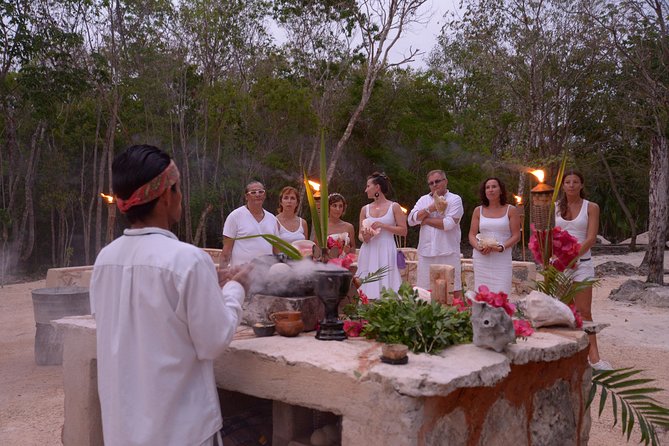 Maya Temazcal Night Ceremony From Cancun With Cenote Swim and Dinner - Overview and Experience