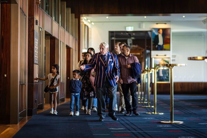 MCG Stadium Tour in Melbourne - Player spaces, media rooms and the working stadium