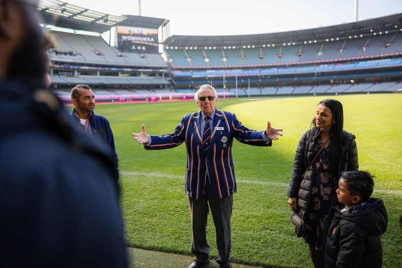 MCG Stadium Tour in Melbourne - The boundary, arena and Melbourne views