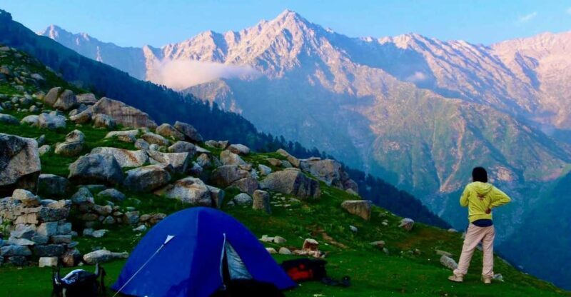 McLeod Ganj: Triund Trek with Manu Adventures India - The Camping Experience at Triund