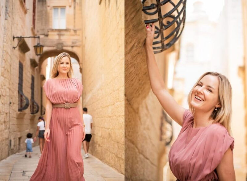 Mdina Professional Photoshoot 45 min over 70 digital Photos - Practical Details and What You Should Know