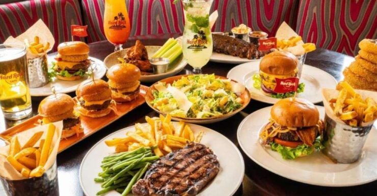 Meal at Hard Rock Las Vegas on the Las Vegas Strip - Location Details