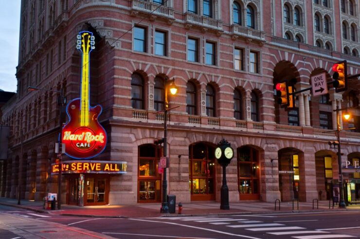 Meal at the Hard Rock Cafe Philadelphia - Dining Experience