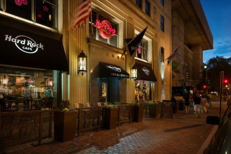Meal at the Hard Rock Cafe Washington DC - Booking Details