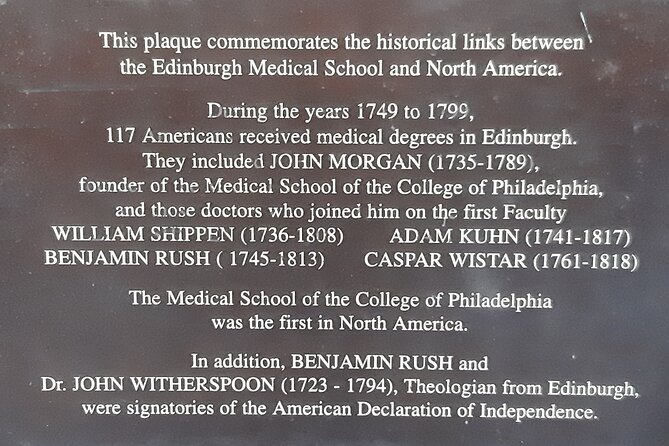 Medical and Surgical History of Edinburgh - Private Walking Tour - Meeting and Pickup Details