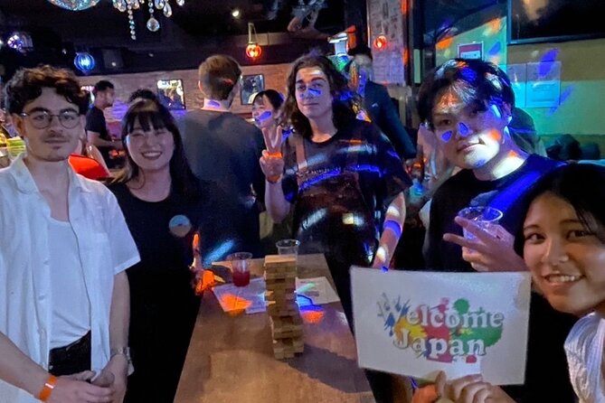 Meet and Fun Chat Osaka Locals With Drink All U Can Party Ticket - Games and Connections