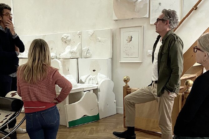 Meeting With the Artist Franck SADOCK in Paris 09 (9th Arrondissement) - Overview of the Activity