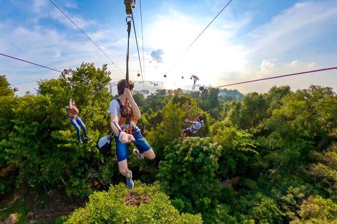 MegaZip Adventure Ride Jungle Beach & Sea Experience |Singapore - Good To Know