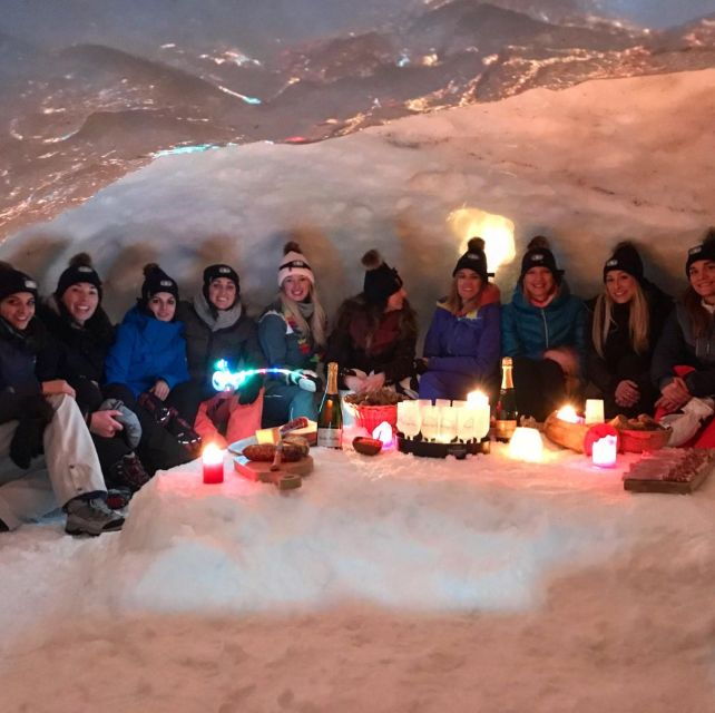 Megève: Private Happy Hour Drinks in an Igloo - Private Group Option and Personalized Experience
