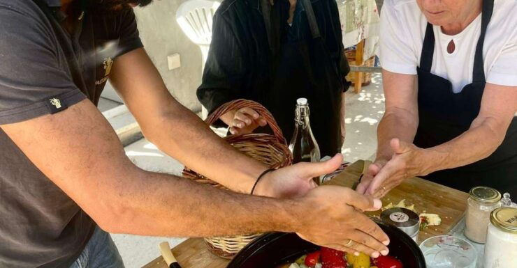 Melanes: Naxos Perivoli Farm & Cooking Class With Wood Fire - Activity Description
