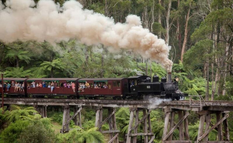 Melbourne: Half-Day Puffing Billy Steam Train Experience - Emerald Lake Park: Nature’s Calm