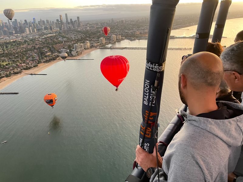 Melbourne Hot Air Balloon Flight at Sunrise - What the view can show you