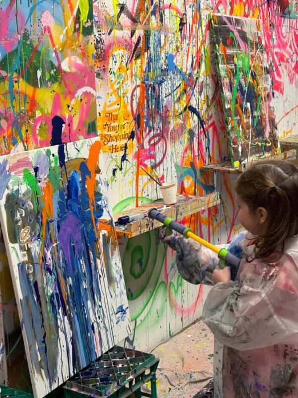 Melbourne: Messy & Creative Splash Paint Workshop - What to Expect