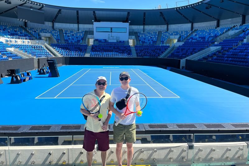 Melbourne Park Tennis Sporting Experience - At a glance: courts, stories, and a lot of walking
