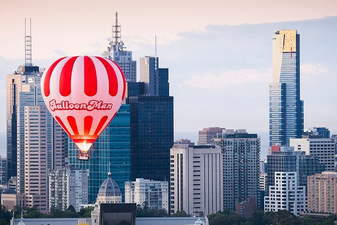 Melbourne Premium Balloon Flight Plus 5-Star Champagne Breakfast - Meeting and Pickup