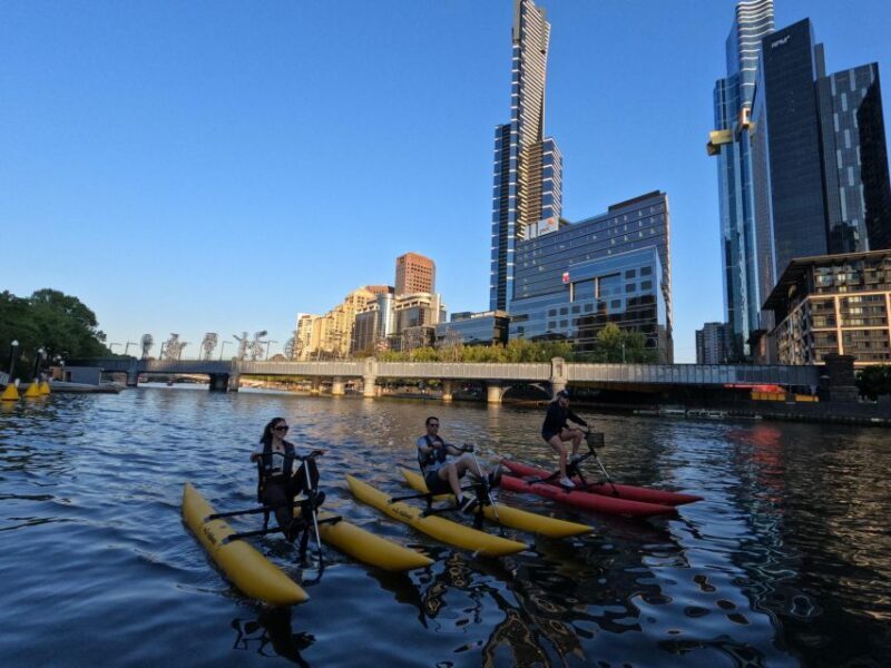 Melbourne: Yarra River Twilight Waterbike Tour - Practical Details: Is it Worth the Cost?