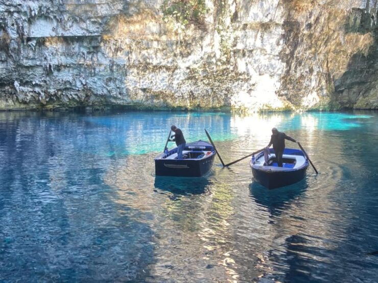 Melissani Lake-Antisamos Beach-Robola Winery - Booking Details