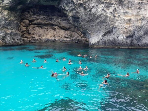Mellieha: Two Bay Evening Cruise Including The Blue Lagoon - Not Allowed