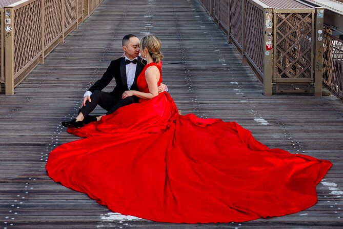 Memorable Photoshoot in a Handmade Flying Dress Around NYC - Exploring Central Park for the Photoshoot