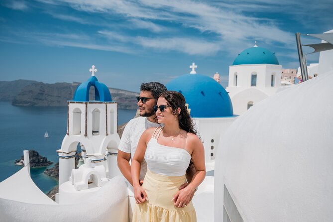 Memories of Santorini - Photoshoot - Unforgettable Moments at Iconic Santorini Locations