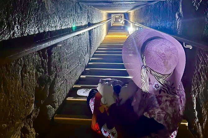 Memphis, Dahshur&Saqqara Pyramids&Tombs(Ac Cardriverguidelunch - Dahshur Pyramids: Unique Architectural Wonders