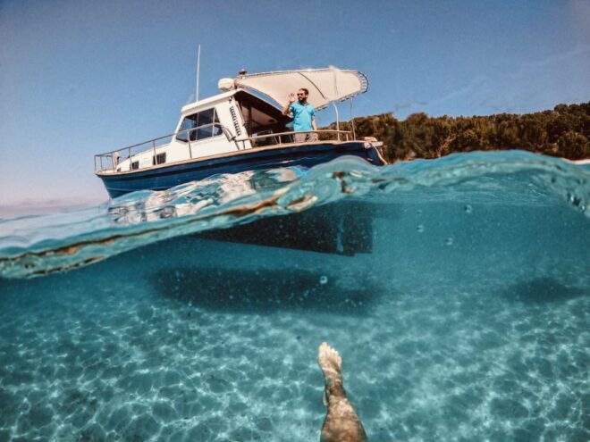 Menorca: Macarella, Turqueta, and Mitjana Cruise With Stops - Tour Inclusions and Boat Details