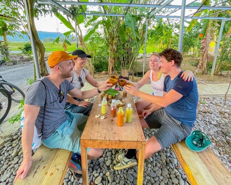 Menoreh Village Cycling in Nanggulan with MOANA Bike Tour - Tempeh, snacks, and the taste of jamu
