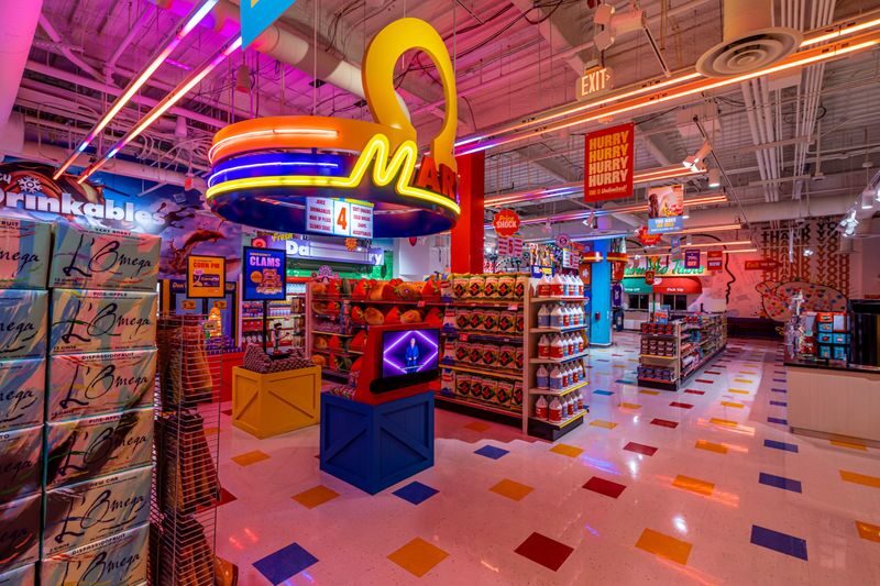 Meow Wolfs Omega Mart Ticket in Las Vegas - A grocery store with a story hiding in plain sight