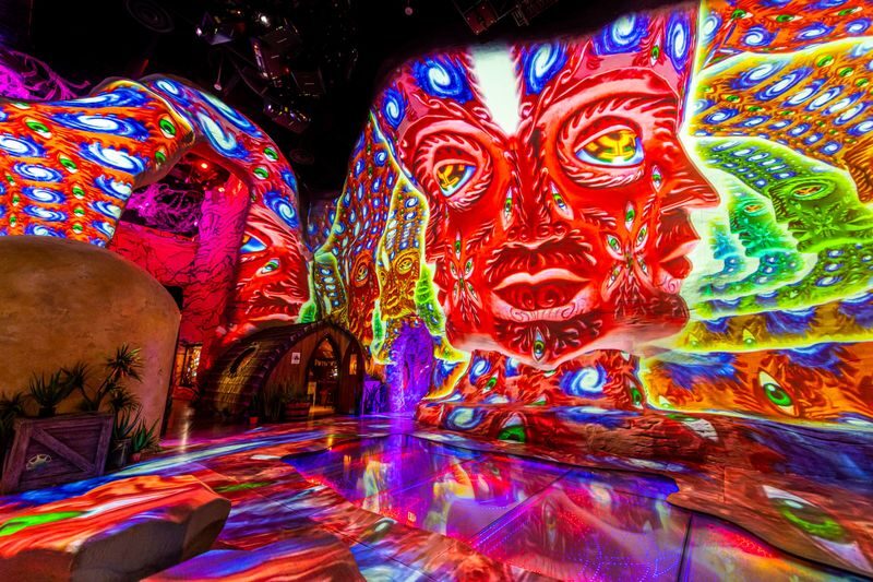 Meow Wolfs Omega Mart Ticket in Las Vegas - Lights, sound, and physical access
