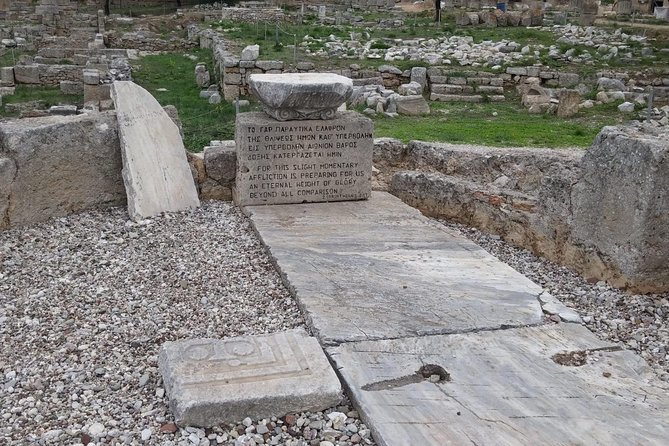 Mercedes Private Tour Apostle Paul & Ancient Corinth 6 Hours - Cancellation Policy