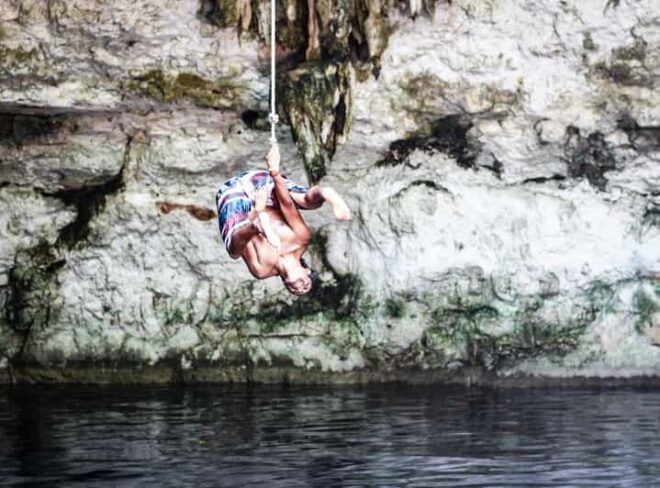 Merida: Cenote Adventure and Local Family Meal Day Trip - Adventure Experience
