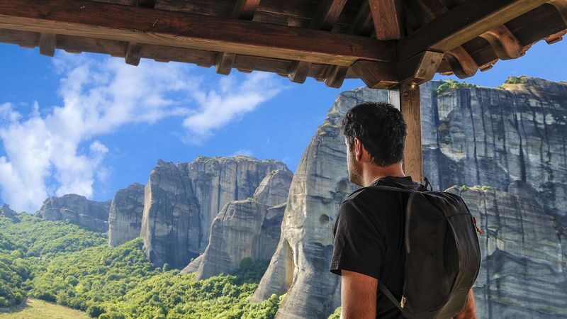 Meteora Monasteries & Caves Tour With Sea Side Breaks from Athens - Inside the monasteries: stairs, dress and entry fees