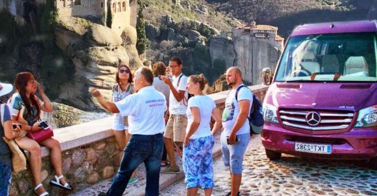 Meteora: Panoramic Morning Small Group Tour With Local Guide - Tour Duration and Language