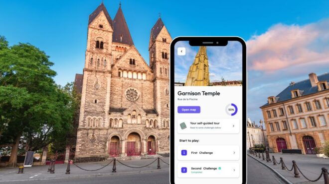 Metz: City Exploration Game and Tour on Your Phone - Activity Description