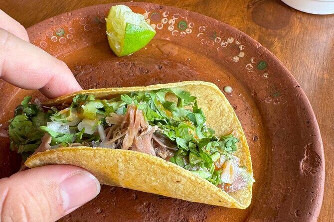 Mexican Food Bites Experience - The Transportation and Group Size