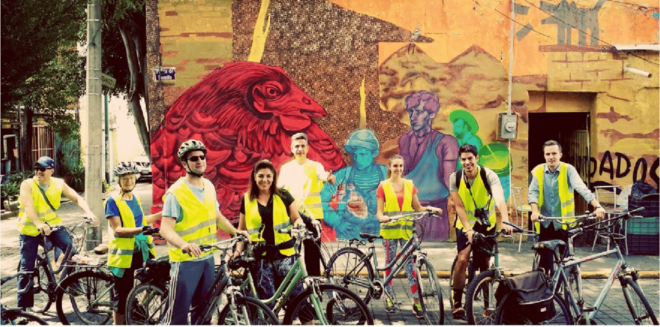 Mexico City: Hipster Taco Land Bike Tour - Tasting Delicious Tacos