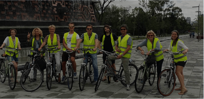 Mexico City: Hipster Taco Land Bike Tour - Learning Mexico Citys History
