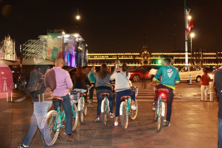Mexico City: Lights Night Bike Ride With Snack - Activity Details