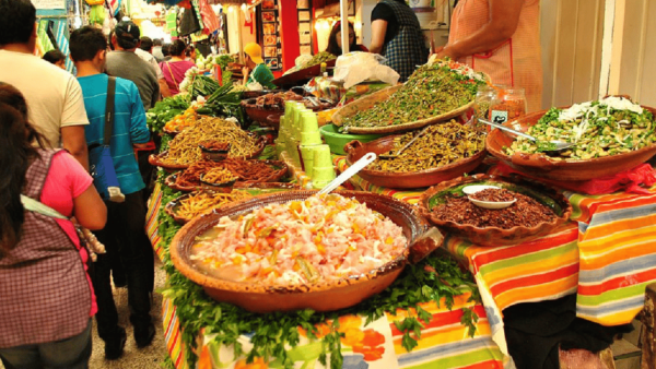 Mexico City: Mezcal Tasting and Market Tour With Lunch - Bustling Food Market Exploration