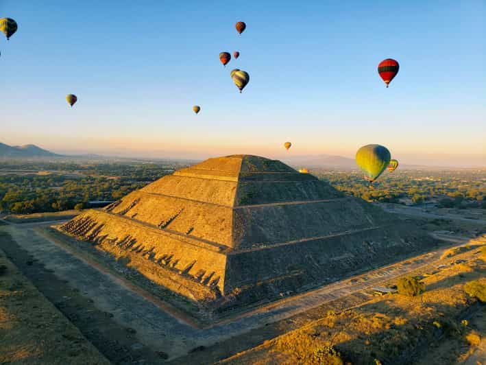 Mexico City: Teotihuacan Air Balloon Flight & Cave Breakfast - Transportation and Itinerary