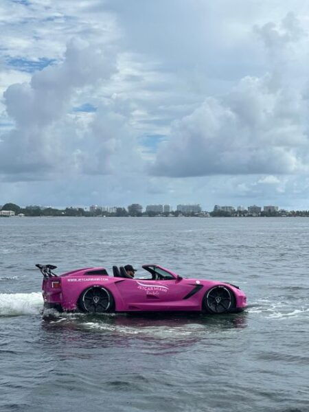 Miami Beach: Jetcar Rental 1 Hour 300$ Due at Check-In - The Sum Up