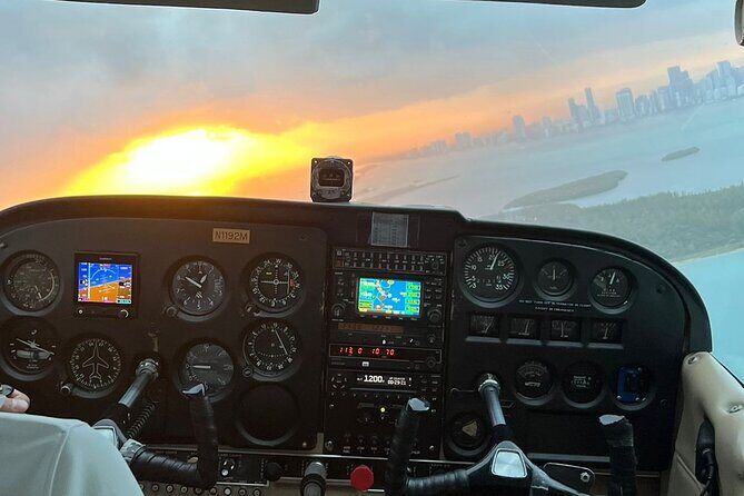 Miami Beach Night Lights Airplane Tour with Champagne 50 Mins - What to Expect from the Flight Itinerary