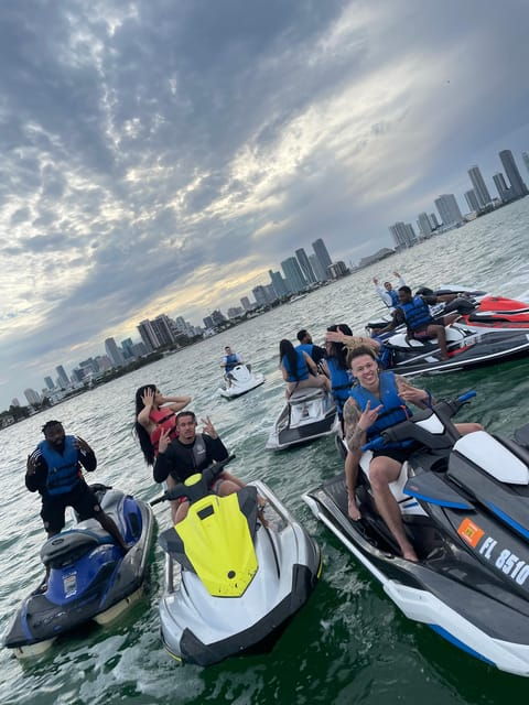Miami: Biscayne Bay and Miami Beach Guided Jet Ski Adventure - Itinerary and Experience