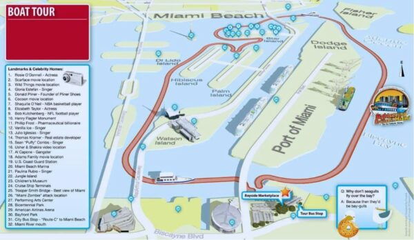 Miami: Biscayne Bay Celebrity Homes Sightseeing Cruise - Frequently Asked Questions